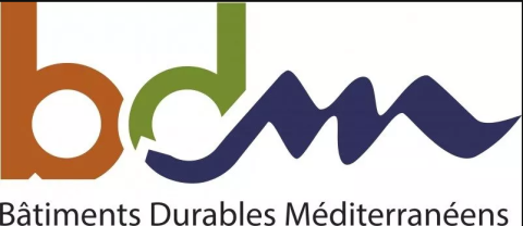 Logo- batiments - durables - mediteranneens